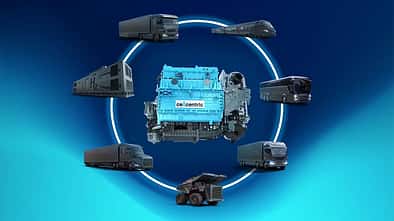 Cellcentric Brennstoffzelle Lkw
