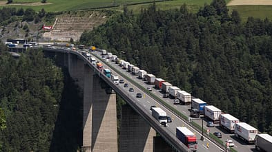Tirol Autobahn Stau Blockabfertigung 