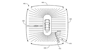 Ford Patent selbständig ausweichendes parkendes Auto