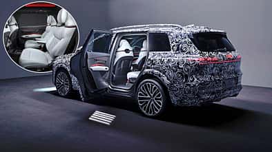 Ein erster Blick in den Innenraum des neuen Audi Q9