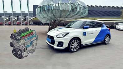 Suzuki Swift Wasserstoff Verbrenner
