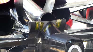 Ferrari - Auspuff - Formel-1-Technik - GP Miami 2026