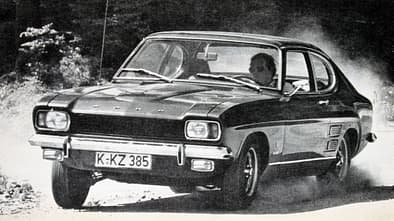 Ford Capri 2300 GT (1969) Test auto motor und sport