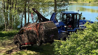 VW-Bus T4 Wasserleiche in Mecklenburg-Vorpommern