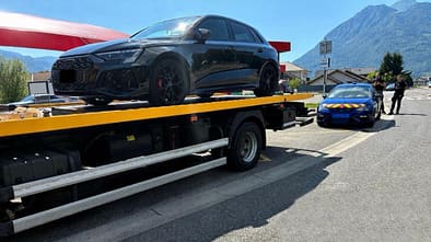 Audi RS3 Frankreich Raser