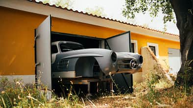 Mercedes-Benz 300 SL (W 198) Flügeltürer Scheunenfund Portugal