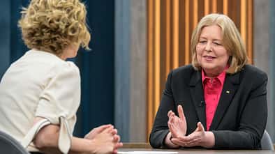 Bärbel Bas bei Caren Mioska