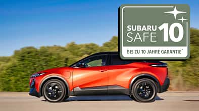 Subaru: 10 Jahre Garantie auf Fahrzeug, E-Antrieb und Batterie