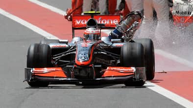 Heikki Kovalainen - Tankstopp - GP Brasilien 2009