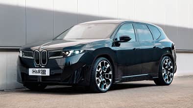 Der BMW iX3 50 xDrive mit H&R Tieferlegungsfedern