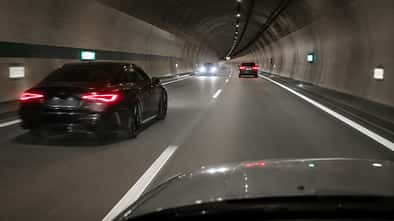 Gotthard-Tunnel Raser