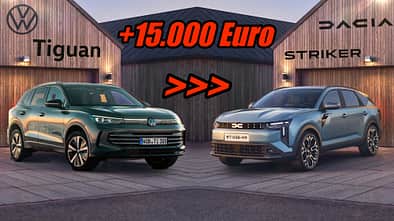 Dacia Striker VW Tiguan Vergleich