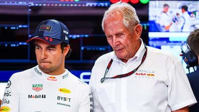 Sergio Perez - Helmut Marko - GP Österreich 2024