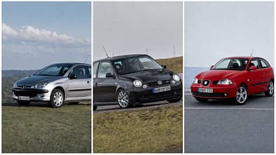 Peugeot 206, VW Lupo, Seat Ibiza