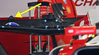 Ferrari-Heckflügel - GP Ungarn 2026