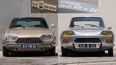 Citroën GS Birotor und M35 Montage