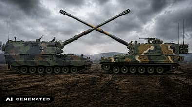 Panzerhaubitzen PzH 2000 und K9 Thunder