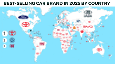 Absatzstärkste Marke pro Land World Wide Mobility