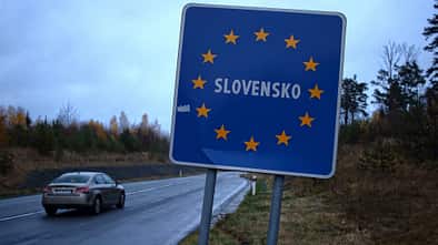 Länderschild Slowakei