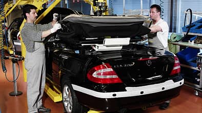 Karmann Produktion Mercedes CLK Cabrio