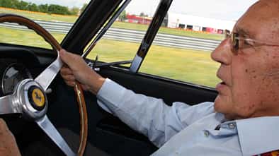 Stirling Moss im Ferrari 250 GT Berlinetta SWB Competizione