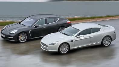 FB Aston Martin Rapide und Porsche Panamera