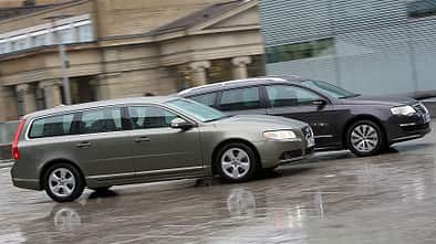 Volvo V70 vs VW Passat Variant