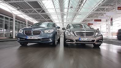 BMW 530d GT und Mercedes E 350 CDI T-Modell