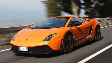 Lamborghini Gallardo LP 570-4 Superleggera - Fahrtaufnahme Seitenansicht 