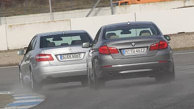 BMW 535i, Mercedes E 350 CGI