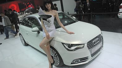 Audi A1 e-tron auf der Auto China 2010