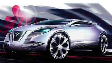 Designskizzen Suzuki