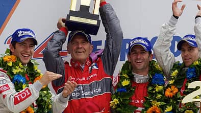 24h Le Mans 2010 Mike Rockenfeller Romain Dumas Wolfgang Ullrich Timo Bernhard