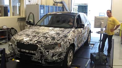 Getarnter BMW
