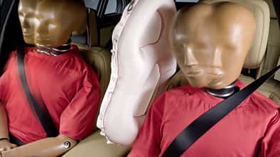Airbag, Crashtest, Innerer Kopfschutz