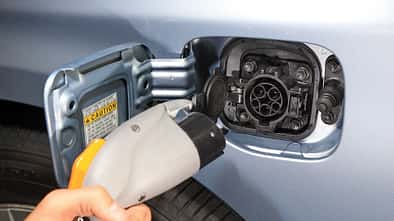 Toyota Prius Plugin, Steckdose