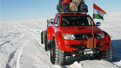 Toyota Hilux Arctic Truck Südpol Expedition 2010