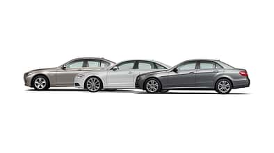 Konzeptvergleich Audi A6, BMW 5er, Mercedes E-Klasse