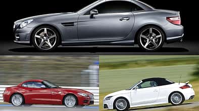 Konzeptvergleich Mercedes SLK, BMW Z4, Audi TT, Aufmacher