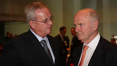 Prof. Dr. Martin Winterkorn (li.), Vorstandsvorsitzender VW, Prof. Dr. Ferdinand Piech, Aufsichtsratsvorsitzender VW