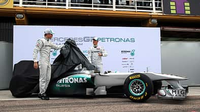 02/11 Mercedes GP W02 2011 Launch