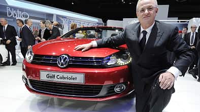 VW Golf VI Cabrio, Genf 2011, Martin Winterkorn