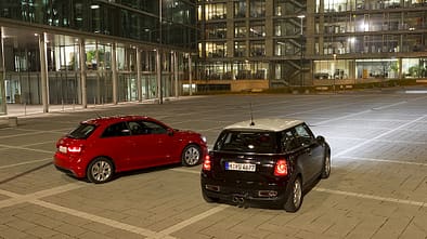 Audi A1, Mini Cooper S