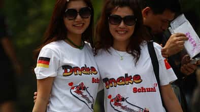 Girls Formel 1 GP China 2011
