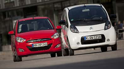 Citroen C-Zero und Hyundai i10