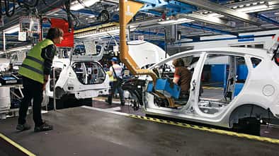 Ford Fiesta, Produktion, Karosserie, Endmontage