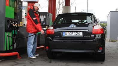 Toyota Auris, tanken