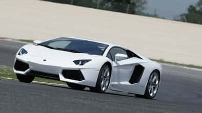 Lamborghini Aventador, Frontansicht, Teststrecke