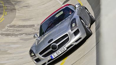 Mercedes SLS AMG Roadster getarnt