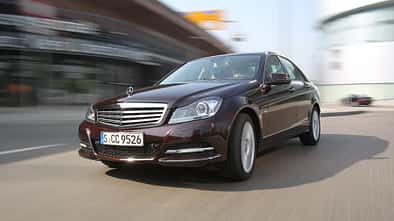 Mercedes 250 CDI, Frontansicht, Fahrt